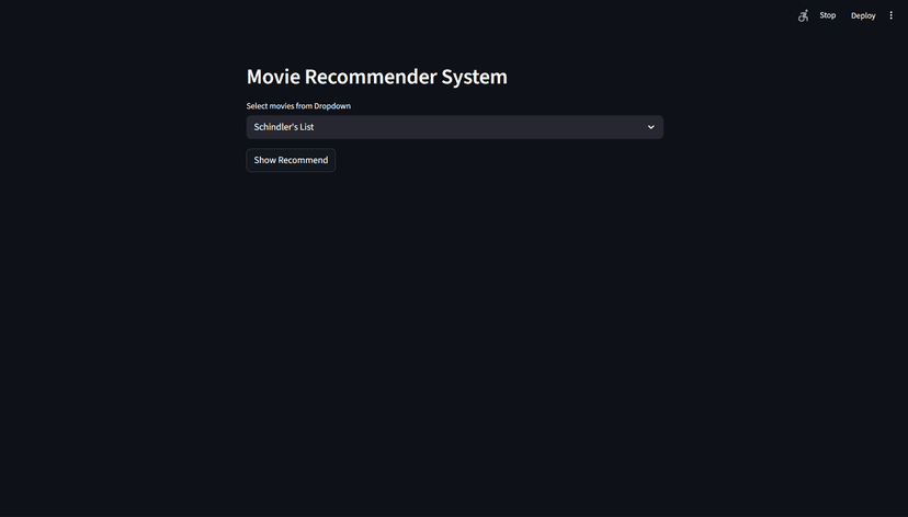 Movie Recommendation System
